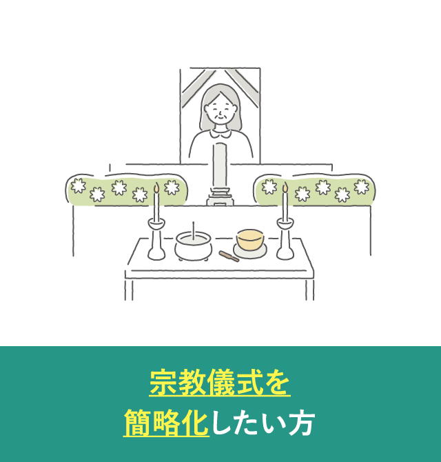 火葬のみでは簡素すぎるとお考えの方｜一日葬が選ばれる理由